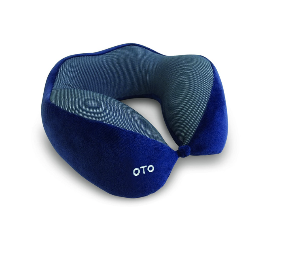 A photo of Oto neck relaxar travel pillow. 