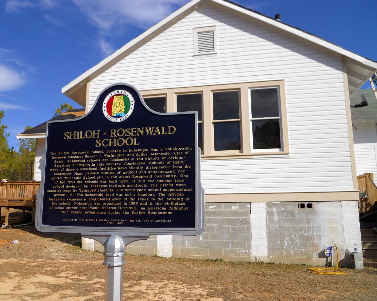 Shiloh Rosenwald School, Notasulga, Alabama