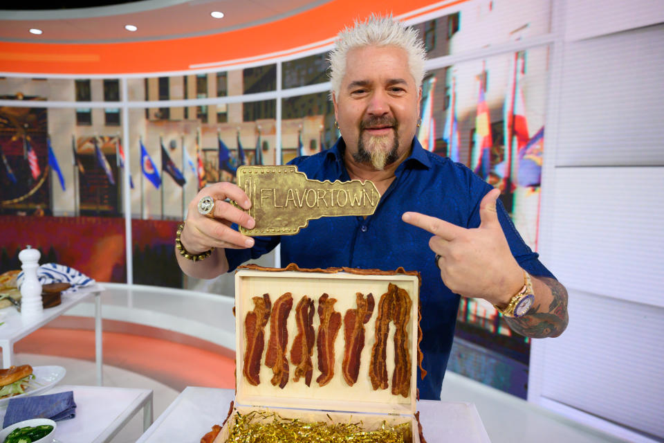 TODAY -- Pictured: Guy Fieri on Tuesday, February 25, 2020 -- (Photo by: Nathan Congleton/NBC/NBCU Photo Bank via Getty Images)