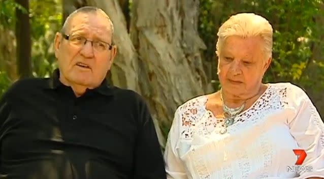 Burt and Marj Lancaster. Photo: 7 News