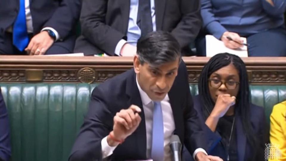 No 10 insisted Rishi Sunak had not misled parliament over the prisons crisis (UK Parliament)