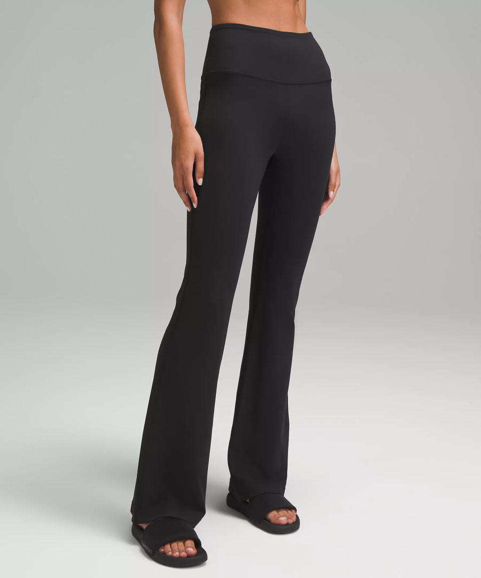 <p><a href="https://go.redirectingat.com?id=74968X1596630&url=https%3A%2F%2Fshop.lululemon.com%2Fp%2Fwomen-pants%2FGroove-Pant-Flare-Nulu%2F_%2Fprod9820425&sref=https%3A%2F%2Fwww.oprahdaily.com%2Fstyle%2Fg43749960%2Fflared-leggings%2F" rel="nofollow noopener" target="_blank" data-ylk="slk:Shop Now;elm:context_link;itc:0;sec:content-canvas" class="link ">Shop Now</a></p><p>Groove Super-High-Rise Flared Pant Nulu</p><p>$98.00</p><p>lululemon.com</p><span class="copyright">Lululemon</span>