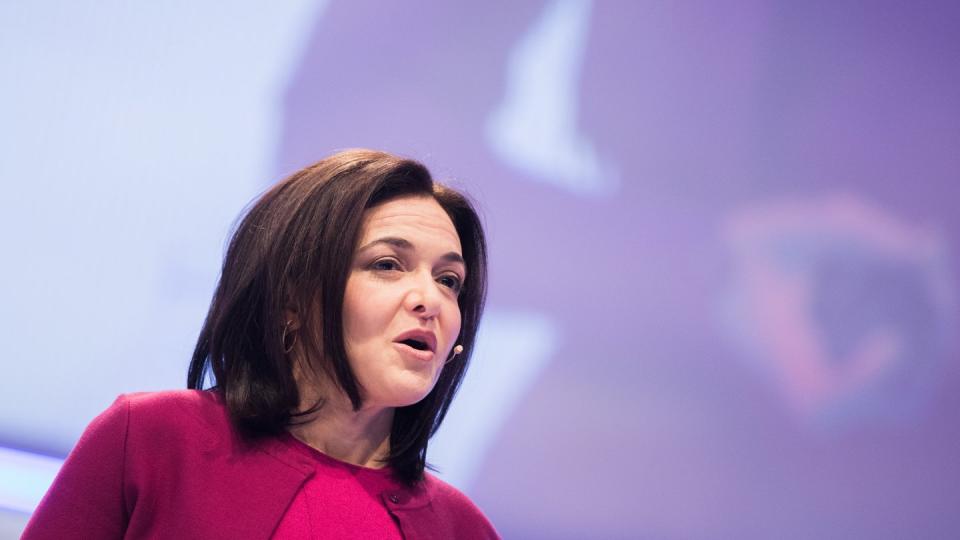 Sheryl Sandberg, Geschäftsführerin von Facebook, wird auf der Innovationskonferenz DLD in München auftreten. Foto: Rolf Vennenbernd