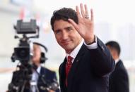 Canada's Prime Minister Justin Trudeau arrives to attend the G20 Summit. REUTERS/Rolex dela Pena/Pool