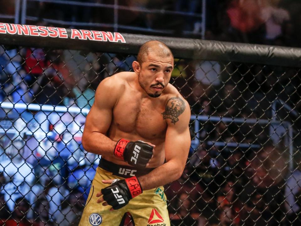 Jose Aldo has rejuvenated his career at bantamweight but was featherweight king for years (Getty Images)