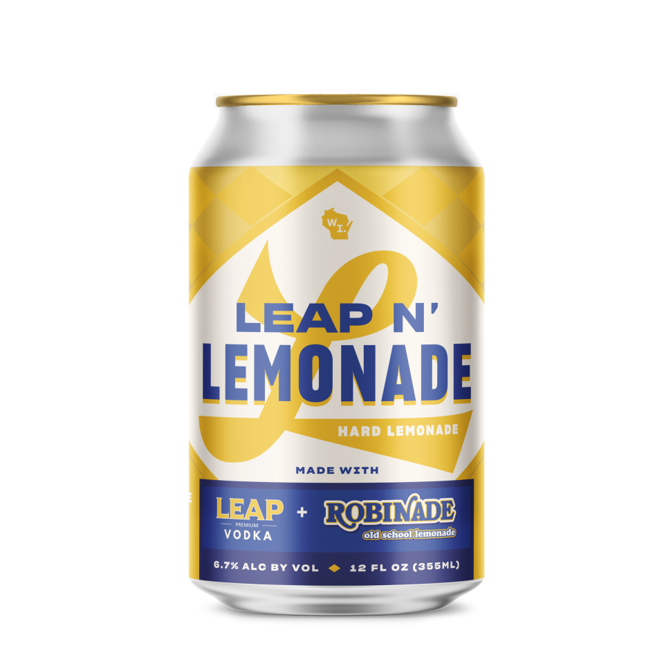 Leap n' Lemonade, combining two flavors championed by LeRoy Butler and Robin Yount, will hit shelves this week.