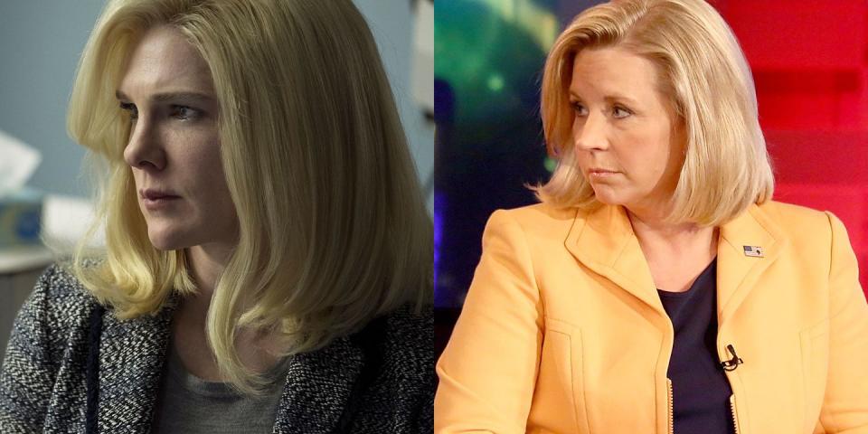 6) Lily Rabe as Liz Cheney