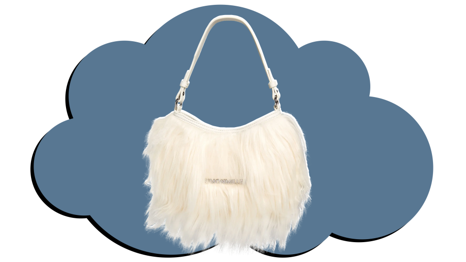 The fluffiest bag of the season is here, and it pairs with just about anything.