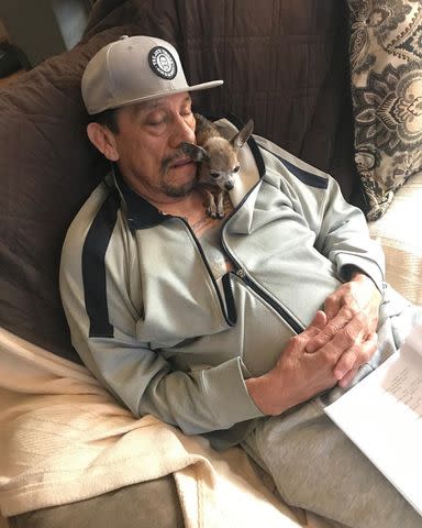 <p>Danny Trejo/Instagram</p> Danny Trejo and Dixie