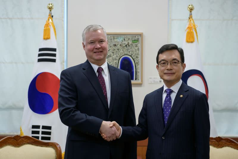 U.S. special representative for North Korea Stephen Biegun in Seoul