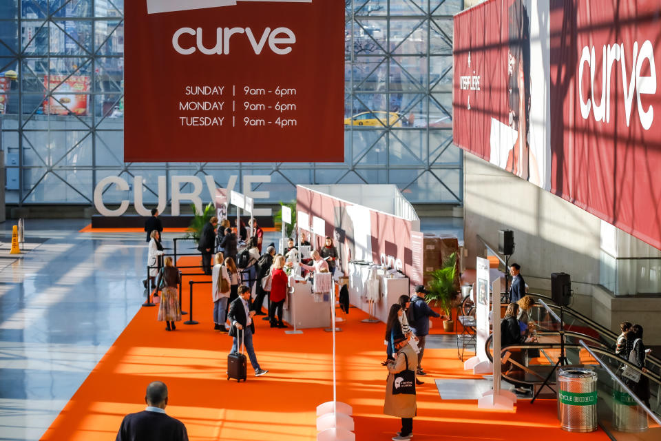 The scene at a previous Curve trade show in New York. - Credit: Courtesy Photo Charles Roussel