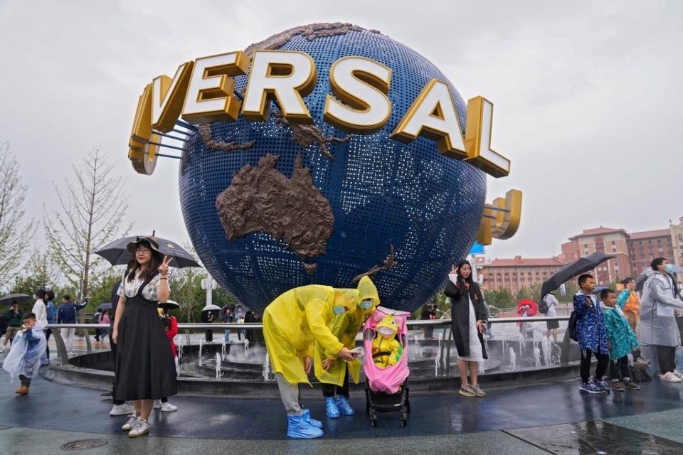 China Universal Studios (Copyright 2021 The Associated Press. All rights reserved)