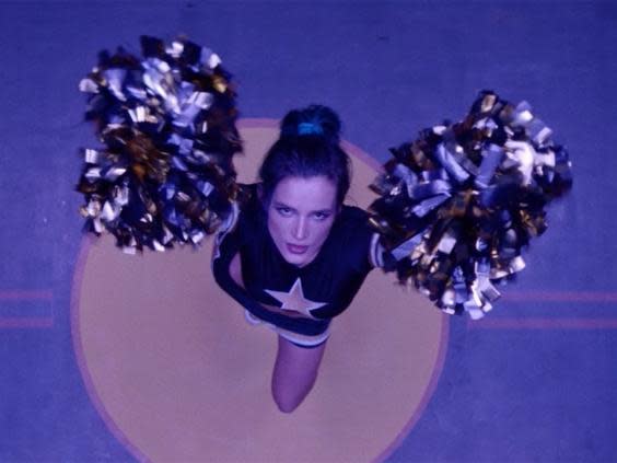 Grungy cheerleader: Thorne in ‘Assassination Nation’ (Neon)