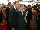 <p>Am 30. Januar 2016 waren Leo und Kate bei den SAG Awards anwesend. (Bild: AP Photo) </p>