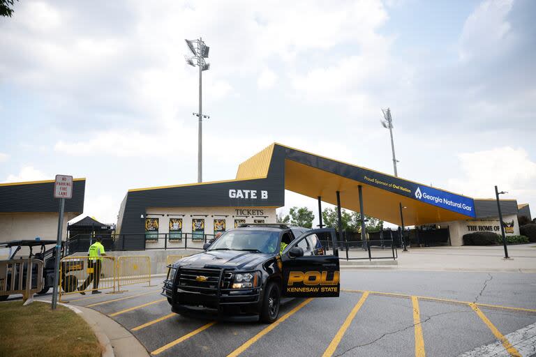 Durante su estadía en Atlanta, la selección entrena en el Kennesaw University State FifthThird Bank Stadium