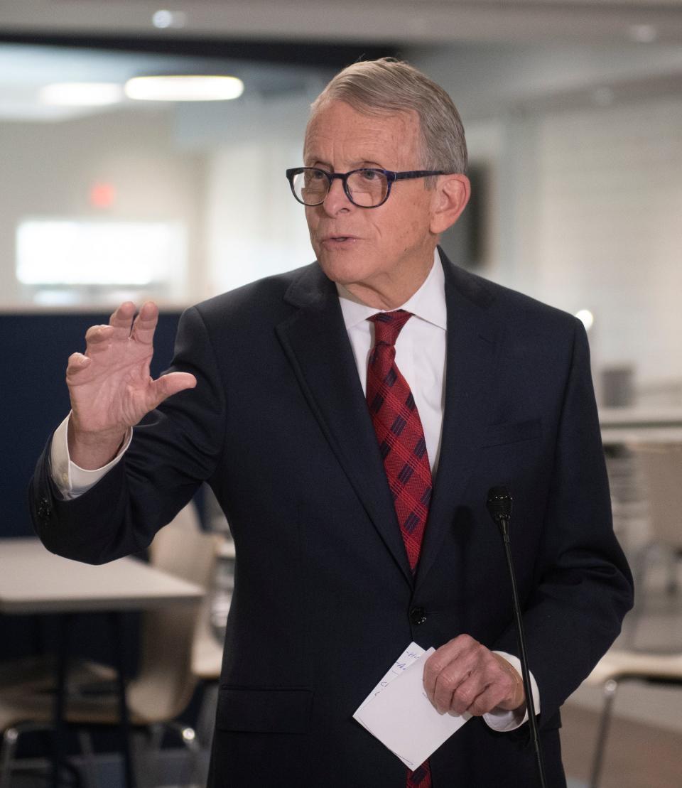 Ohio Governor Mike DeWine visited a student COVID-19 vaccination clinic hosted by Akron Children’s Hospital in coordination with Hudson City Schools. The Governor talks with media following the clinic visit.