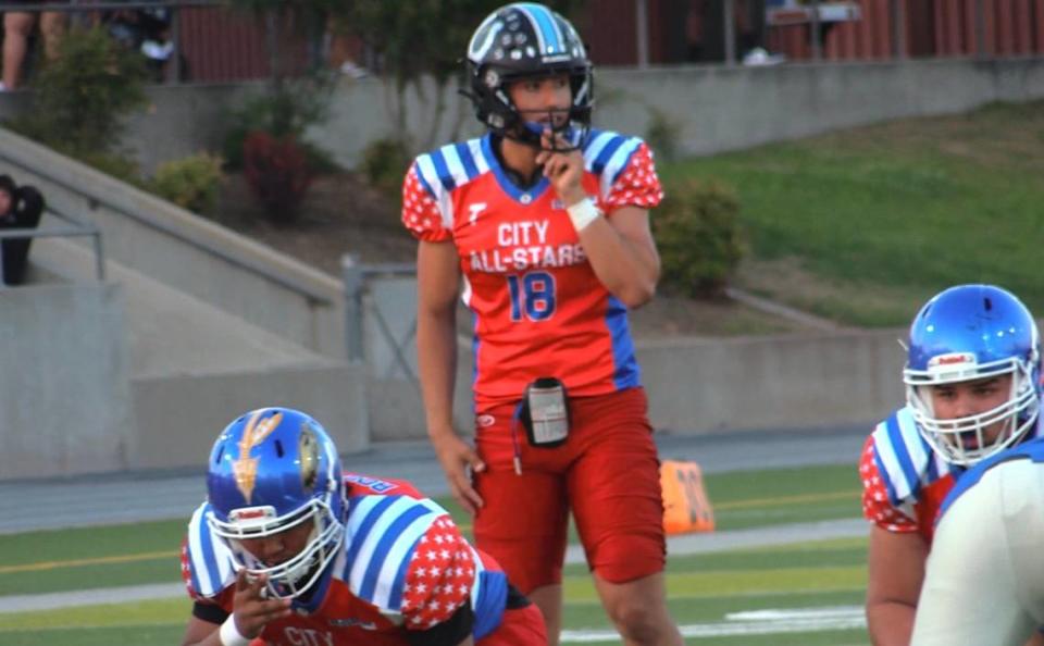 The 70th City/County All-Star football game at McLane Stadium in Fresno, California on Friday, June 21, 2024.