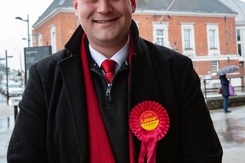 Labour candidate Matthew Wright