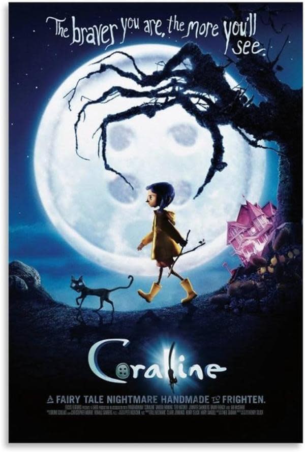 Póster de Coraline (2009) (Imagen: Amazon)