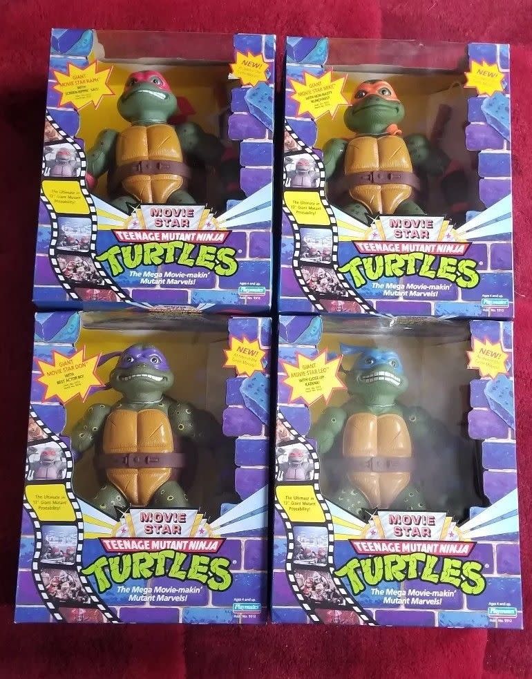 Teenage Mutant Ninja Turtles 1980s Action Figures: Prices Vary