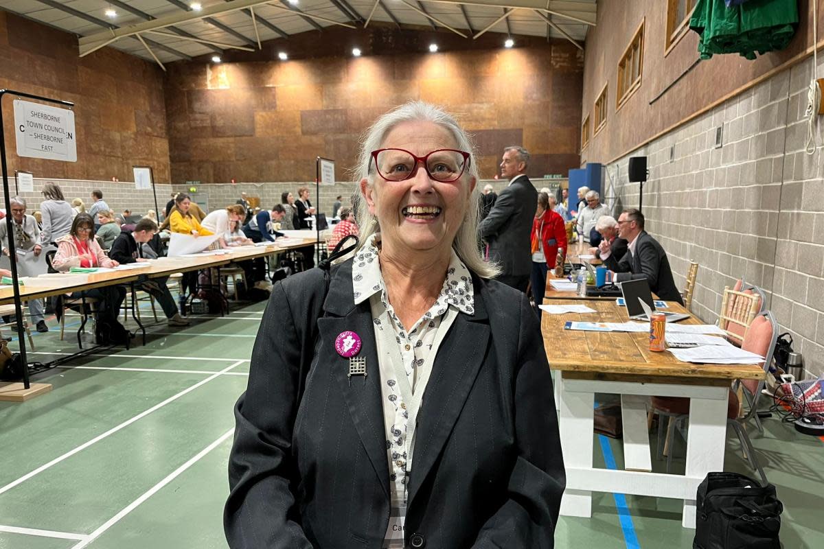 Cllr Sandy West has been a Portland Councillor for 22 years and has just been re-elected <i>(Image: Tom Lawrence)</i>