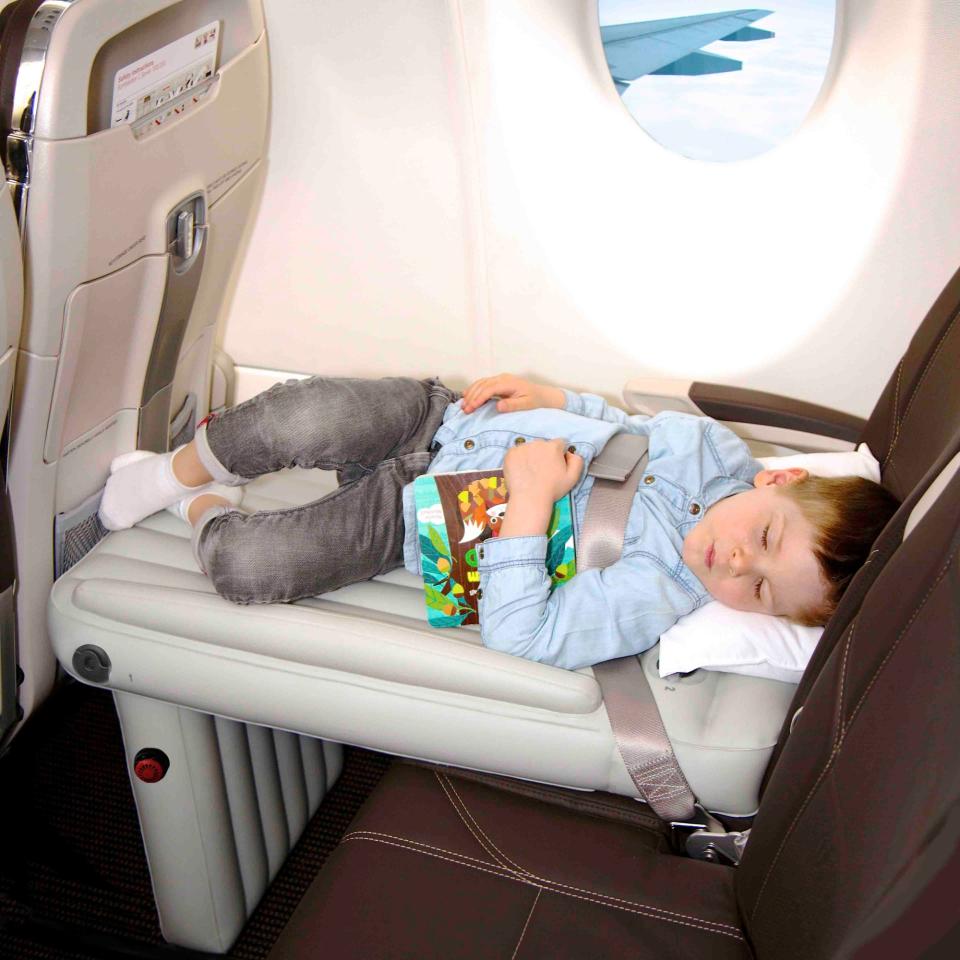 Flyaway kids bed, travel gadgets