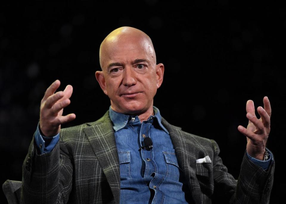 <em>Amazon founder Jeff Bezos got the tech/retail sultan started.</em><p>MARK RALSTON/Getty Images</p>