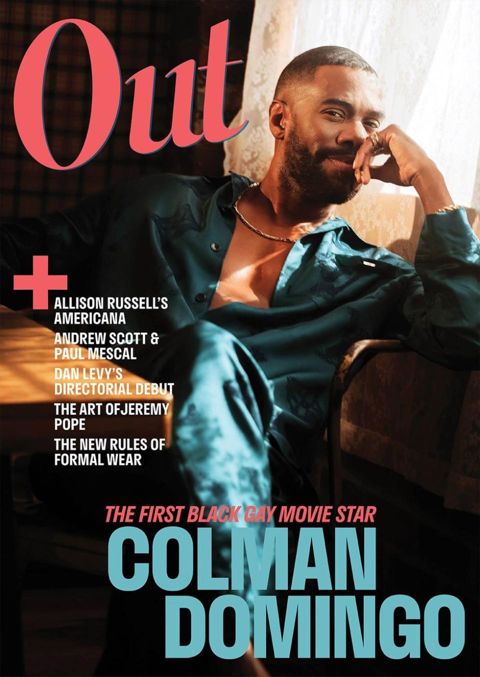 Colman Domingo on the cover of Out