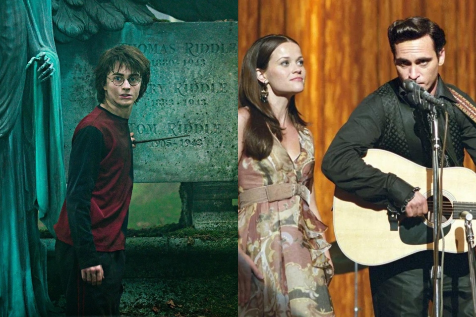 "Harry Potter and the Goblet of Fire" and "Walk the Line" both came out Nov. 18, 2005.