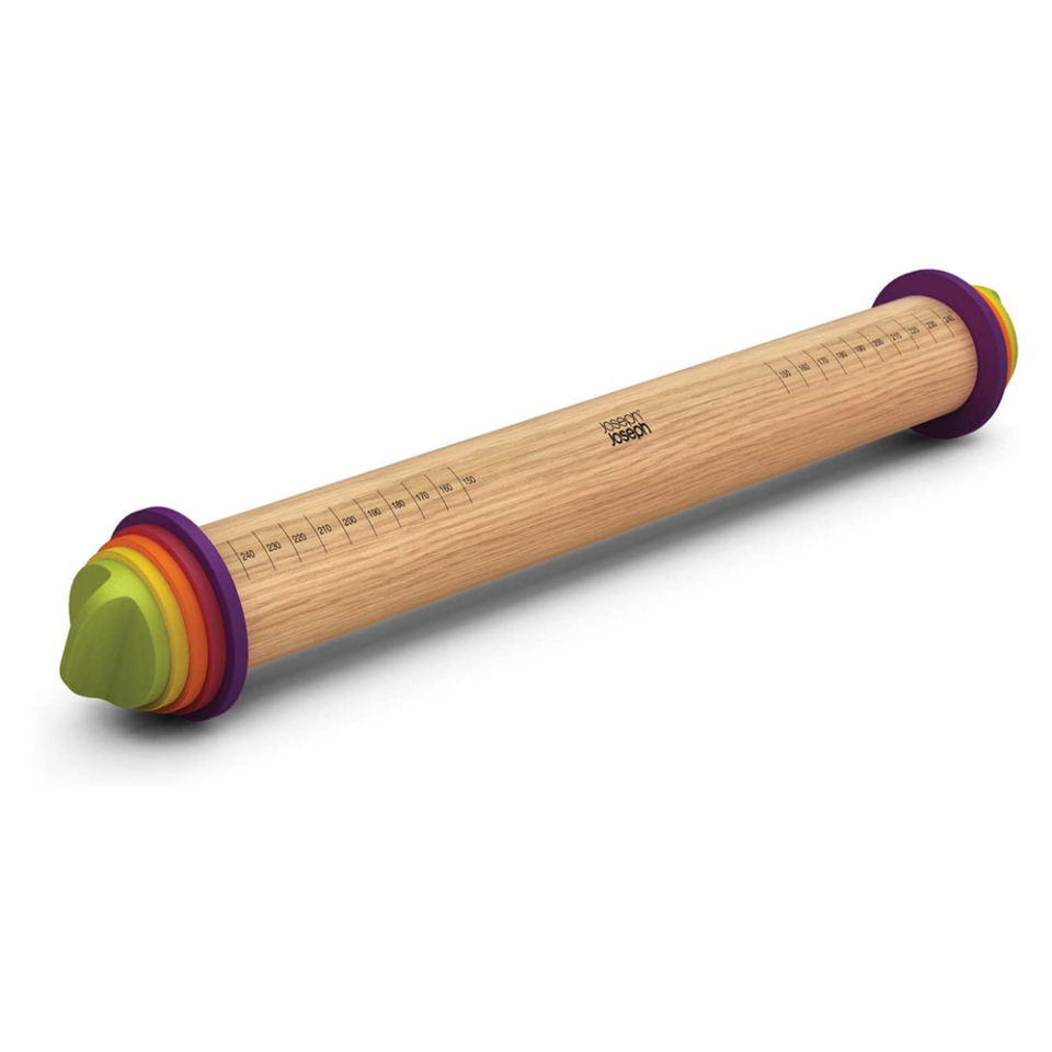 11) Adjustable Rolling Pin with Removable Rings