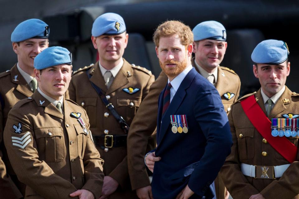 The Duke of Sussex has been accused of making the Invictus Games a target for extremists by revealing he killed 25 people in Afghanistan (Steve Parsons/PA) (PA Archive)