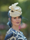 <p>A racegoer arrives at Ascot Racecourse for the Royal Ascot on June 20, 2017.<br> (BPI/Hugh Routledge/REX/Shutterstock) </p>