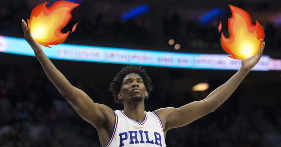 Joel Embiid is a star on the court and on social media.