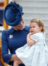 <p>Princess Charlotte looks like she's contemplating her life before the cameras.</p>