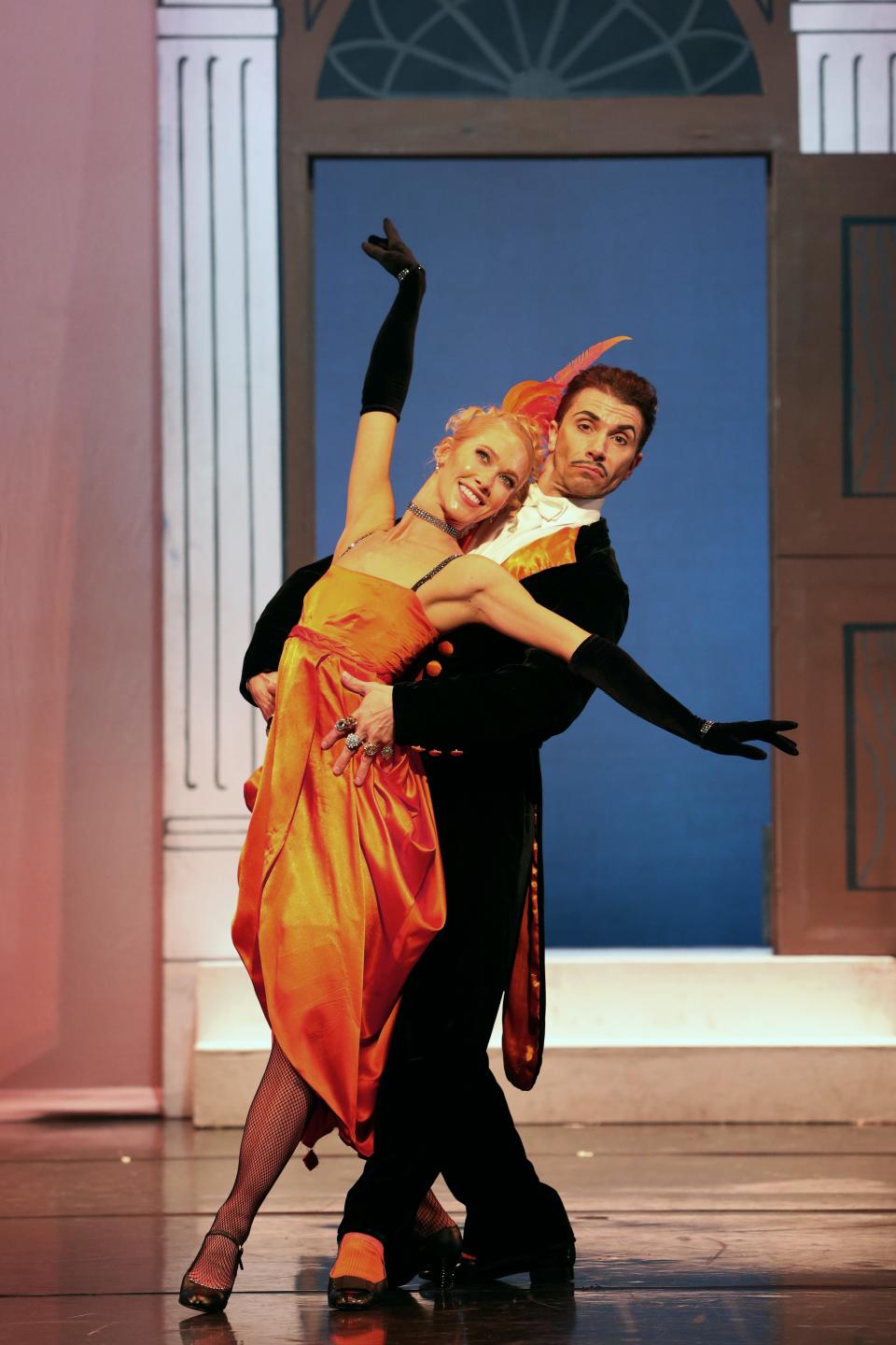 Danielle Brown and Ricki Bertoni in a scene from The Sarasota Ballet production of Frederick Ashton’s “Facade.”