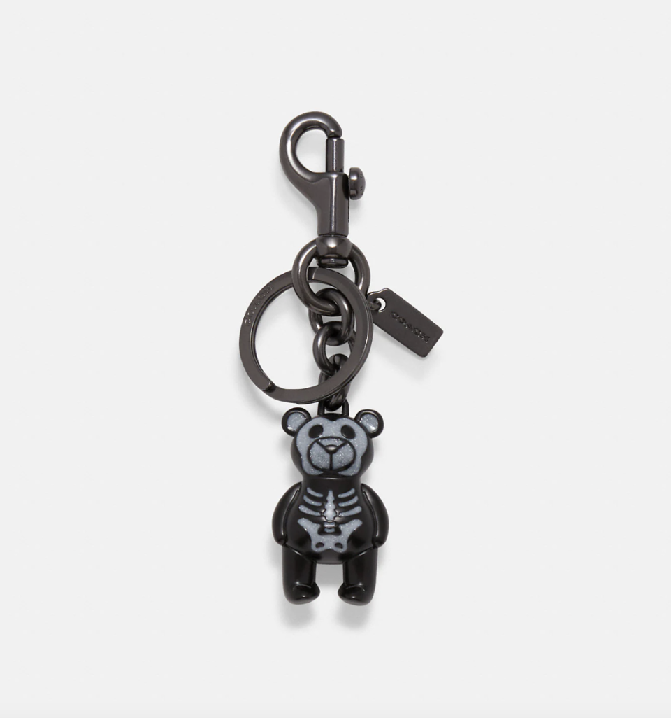 Halloween Skeleton Bear Bag Charm