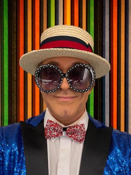 Dwight Icenhower’s Ultimate Tribute to Elton John, Sept.  2,  GEM Theatre in Mulberry