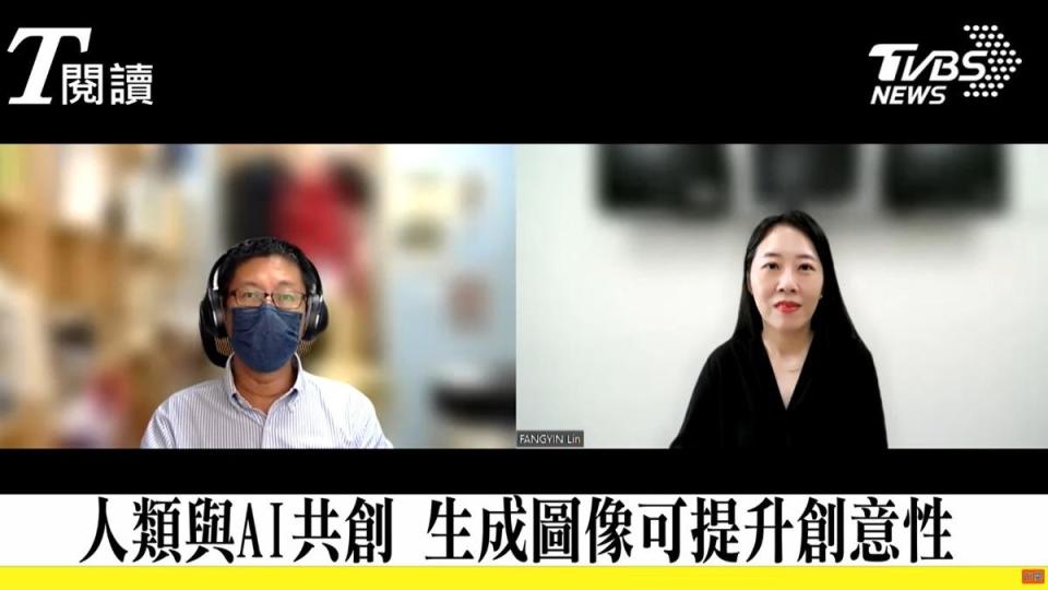 國立政治大學李怡志教授接受T閱讀訪問（圖／TVBS）