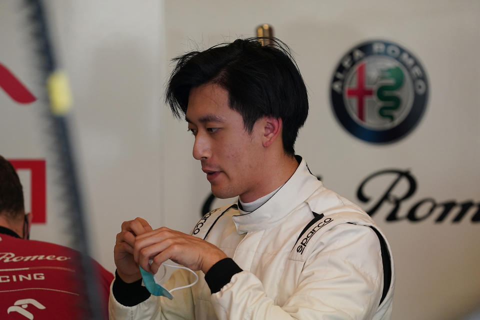 Guanyu Zhou ser&#xe1; o primeiro piloto chin&#xea;s no grid da F&#xf3;rmula 1. Foto: Hasan Bratic/DeFodi Images via Getty Images