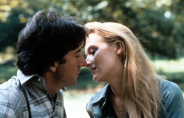 Dustin Hoffman y Meryl Streep en una escena de Kramer Vs. Kramer, película de 1979