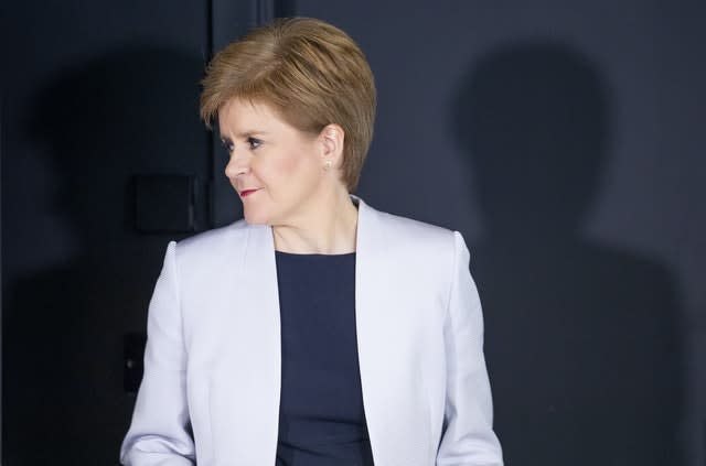 First Minister Nicola Sturgeon