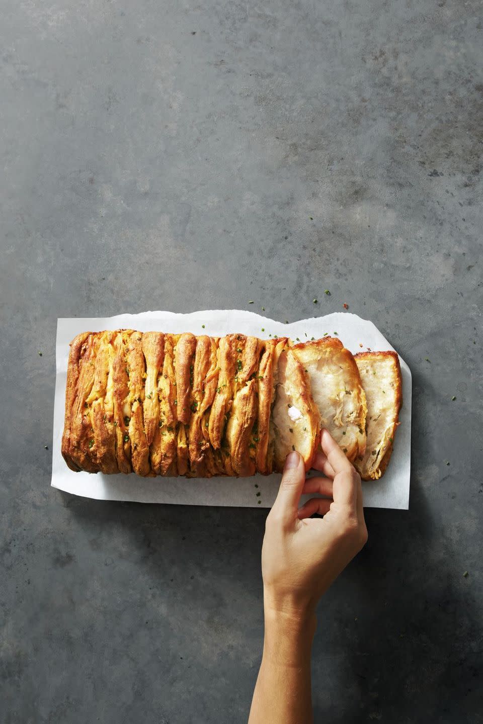 Buffalo Chicken Pull-Apart Bread