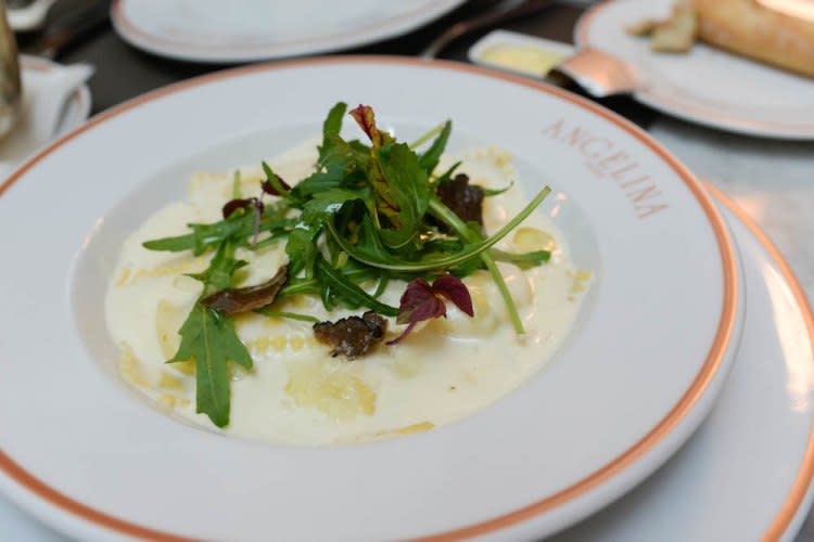 Angelina truffle ravioli