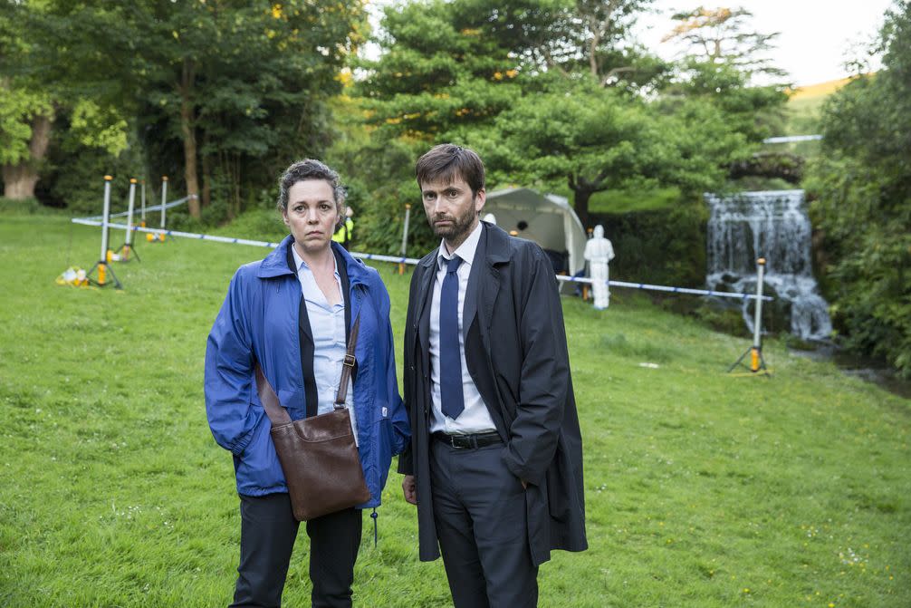 Ellie Miller and Alec Hardy in 'Broadchurch' series 3