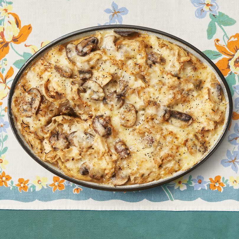 fall french onion chicken casserole