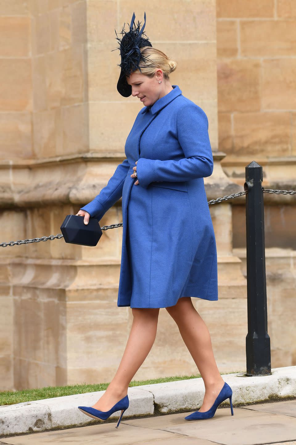 2) Zara Tindall arrives