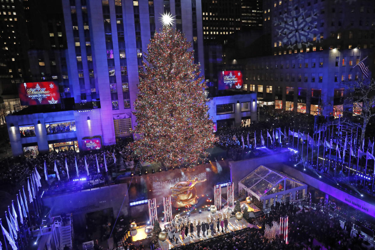 Rockefeller Center Christmas Tree (Kathy Willens / AP)