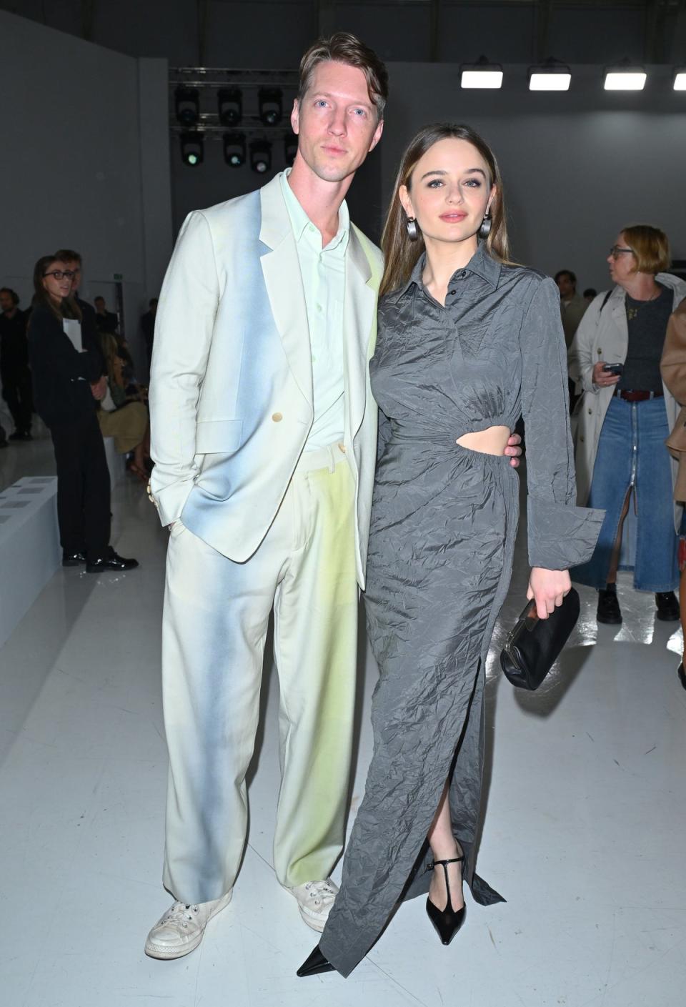 Steven Piet and Joey King at Max Mara (Getty Images)