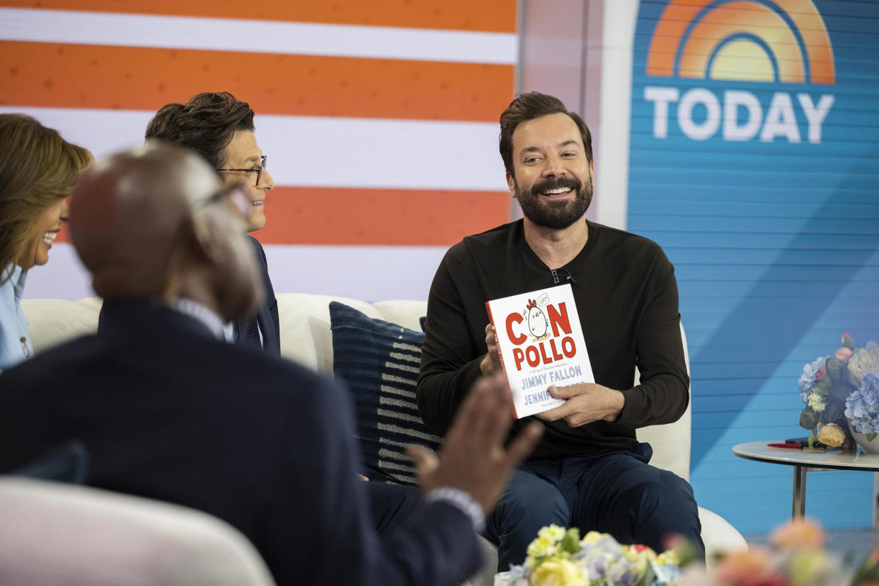 Fallon stopped by TODAY to promote his new, bilingual children's book co-written with Jennifer Lopez, 