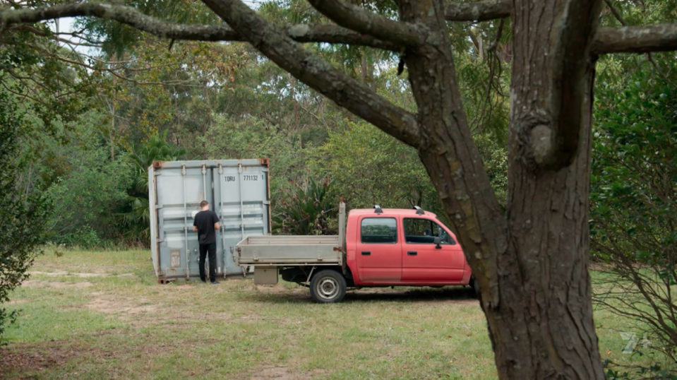 Home and Away kidnapping storage unit 